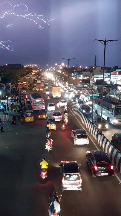 Road traffic sound || Traffic Road sound || Tambaram Road vikal Horan || Bus jeep tempu sound 👌 🙏🚉🎈😜