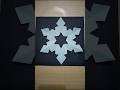 Paper cutting #craft #shorts #papercutting #papercraft #snowflakes #papersnowflakes #diycrafts