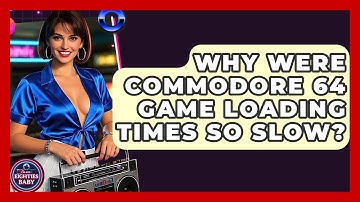 Why Were Commodore 64 Game Loading Times So Slow? - I
