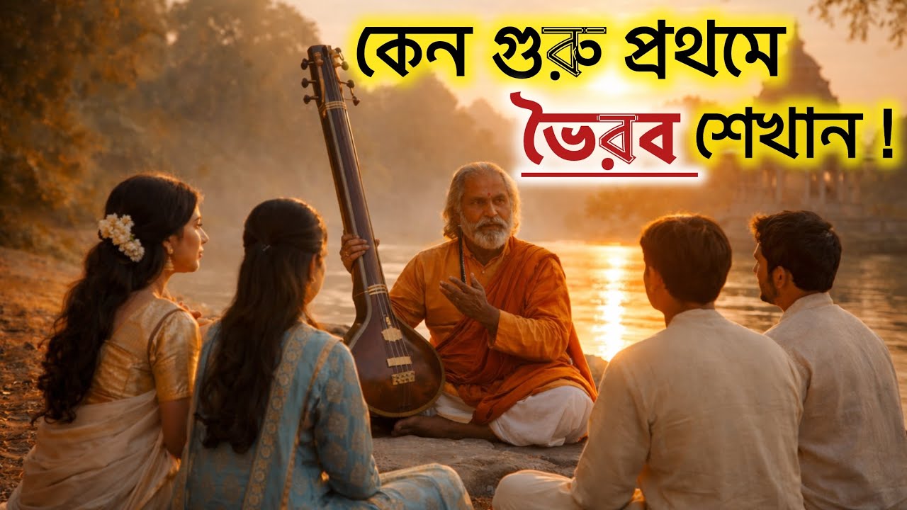 সংগীতের প্রথম পাঠ: ভৈরব | কেন গুরু প্রথমে ভৈরব শেখান?