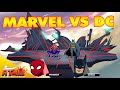 Marvel vs dc  atop the fourth wall