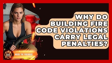 Why Do Building Fire Code Violations Carry Legal Penalties? - Inside the Firehouse
