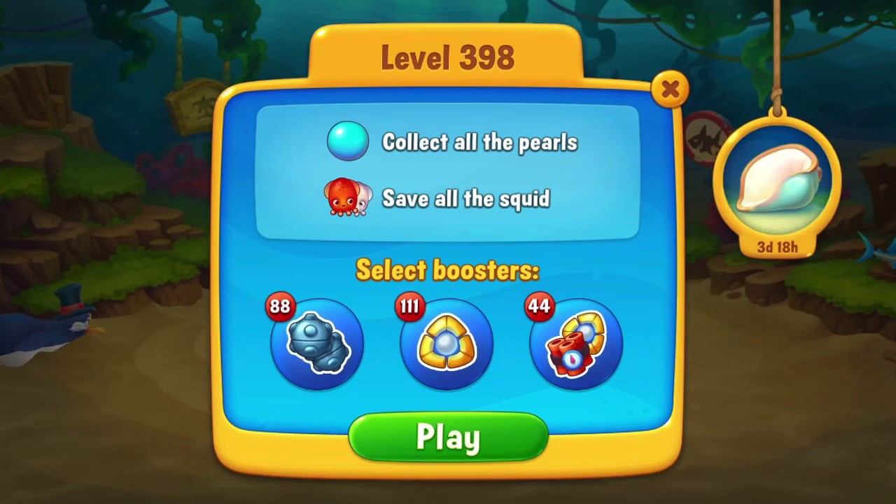 How many levels to complete the tutorial in fishdom - jhjhaian