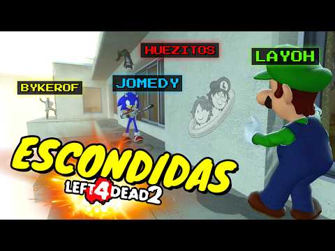 JUGAMOS a las ESCONDIDAS en Left 4 Dead 2! 😱🔥