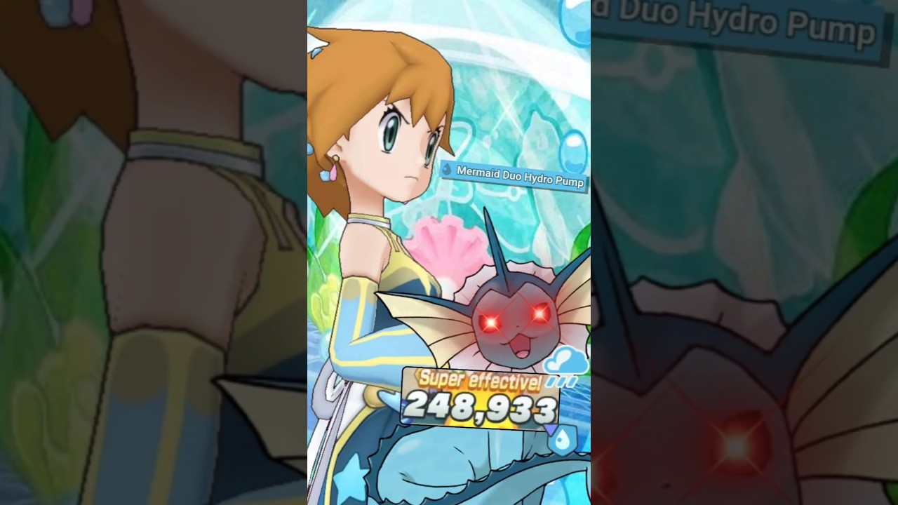 Tomboy's Tidal Wave | EX Sygna Suit Misty & Vaporeon Highest Sync Move Damage 