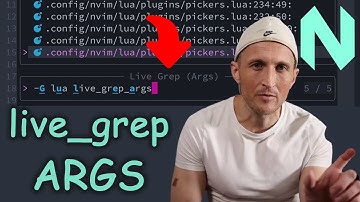 Search File Contents and Paths - telescope-live-grep-args.nvim