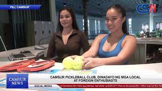 CamSur Pickleball Club, dinadayo ng mga Local at Foreign enthusiast