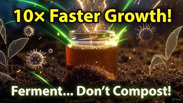 "Why I DITCHED Composting Forever – This Secret Fermented Fertilizer Grows Plants 10X FASTER!"