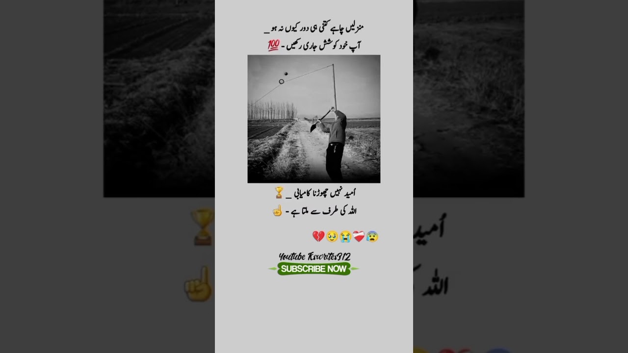 Manzil chaiye ktni b ku door na ho 