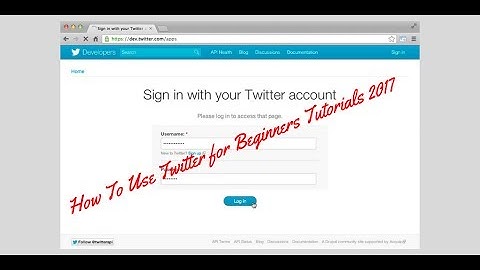 How To Use Twitter for Beginners Tutorials 2017 - Rakesh Tech Solutions