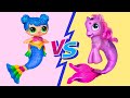 Thử Thách Ngựa Con Pony Vs Búp Bê Lol Surprise! 10 Mẹo Thủ Công Với Búp Bê