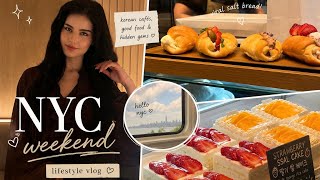 48 hours in NYC 🍣 Dolphins, cafe hopping, revolving sushi
