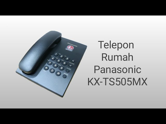 Telepon Rumah Panasonic KX-TS505MX class=