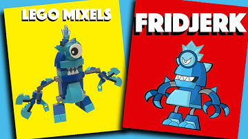 LEGO Mixels - Fridjerk - Stop Motion Build | Bricks and Clay Play