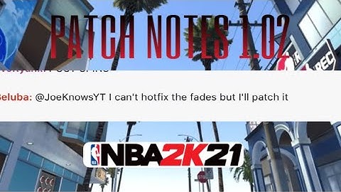 NBA 2K21 AFTER PATCH 1.02! NO MORE FADES!!! FIX THE FADES 2K!!