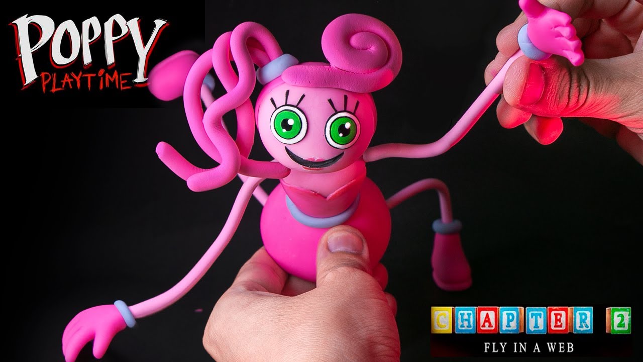 How to: MOMMY LONG LEGS - POPPY PLAYTIME ,colab:@RYNOARTS ✓ POLIMER CLAY 