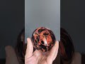 Vintage Art Glass Paperweight Orange and Black #vintagefinds #paperweight #orange