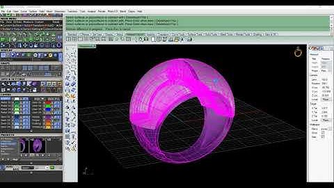 MATRIX WITH TOUCHE/TRANSFORMATION FROM SPHERE TO RING