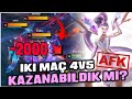 2 MAÇ ÜST ÜSTE AFK GELDİ, KAZANABİLDİK Mİ?