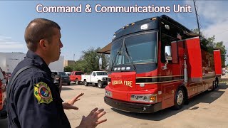 Field Comm Tour and Battalion Chief Ride Along  Wichita Kansas