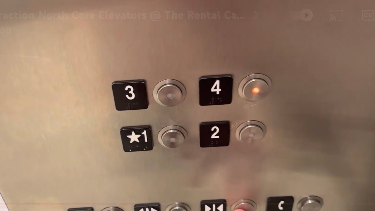 Schindler Traction North Core Elevators @ The Rental Car Center-Tampa ...