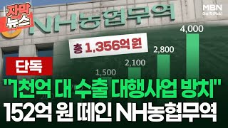 [단독] ＂1천억 대 수출 대행사업 방치＂ 152억 원 떼인 NH농협무역 | 이슈픽