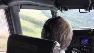 Petersburg AK Cockpit Approach