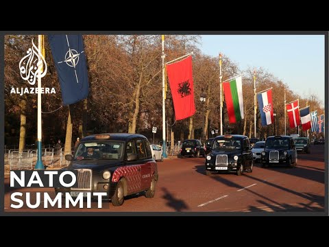 NATO leaders descend on London