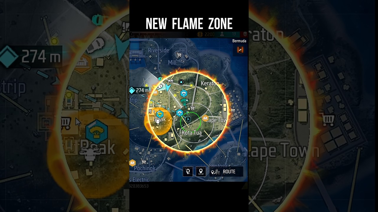 New Flame Zone 🔥 New Zone Update in BR Rank