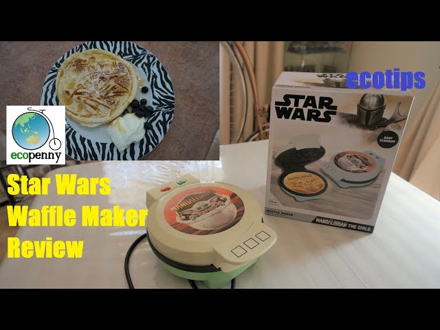 Star Wars - Green The Mandalorian The Child Mini Waffle Maker