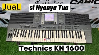 Si Nyonya Tua | Jual | Keyboard Technics KN 1600 | Flashdisk | Super langka | Buruan sikat