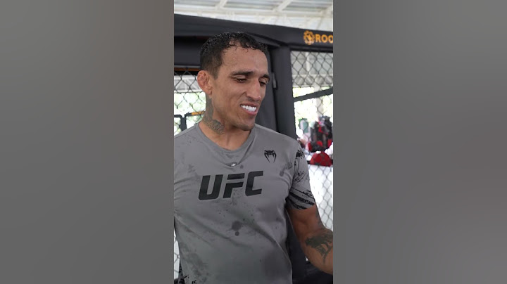 "Que assim seja" Charles Do Bronxs vai buscar mais um nocaute contra Michael Chandler no #UFC309! 💪