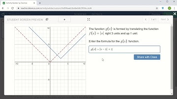 Desmos Graph Activity (Part 1) - Displaying Student Input on a Graph