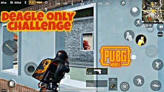 Desert Eagle only challenge, no bots were harmed - theubomb PUBG MOBILE Gameplay