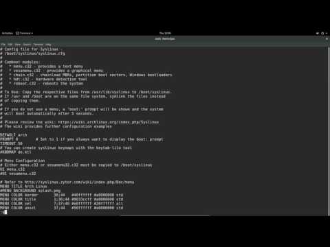 Arch Linux Install Extras 3 - Custom Kernel
