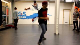 Youssef El K in action - House Dance part 1