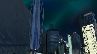 Nightly MEGA TSUNAMI Destroys Region | Cities Skylines Tsunami #212