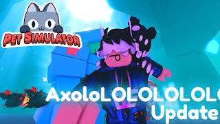 I got a FREE huge pet in Pet Simulator X OG! (Axololololol Update)