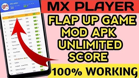 Mx Player Game Unlimited Score || Mx Player Flap Up Hack || Mx Player Flap Up Mod Apk