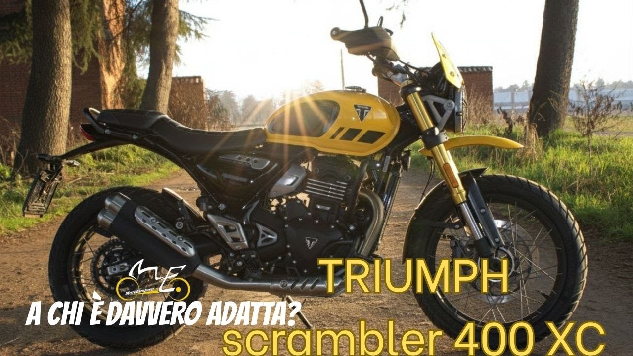 Triumph Scrambler 400 XC: a chi è davvero adatta? | Prova su strada