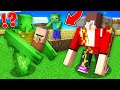 JJ and Mikey Survived 100 Days as GOLEM in Minecraft - Maizen