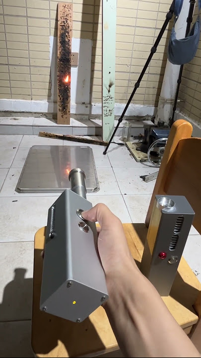 YZ120 watts. Follower's best feedback style laser gun, aluminum alloy shell. #fyp #laser