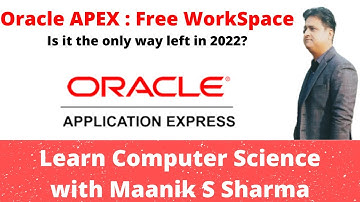 Oracle Application Express (APEX): How to create free workspace in Oracle APEX? #Oracle #APEX