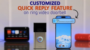 Ring Video Doorbell: How To Change Smart Response! [Customize Reply For Visitor]