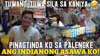 Pinagtinda Ko Sa Palengke Ang Indianong Asawa Ko Tuwang Tuwa Sila Sa Kaniya