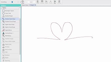 Freehand Open Shape Tool in Hatch Embroidery 3