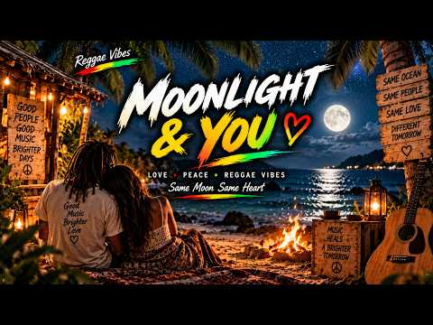 MOONLIGHT & YOU 🌙 | Romantic Reggae Music & Tropical Night Vibes | Solomak Reggae