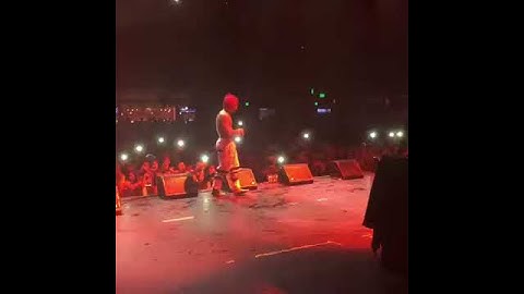 Trippie Redd performing DARK KNIGHT DRUMMO