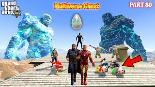 Multiverse Ghost Can Thor Ironman Save Shinchan & Pinchan Died in GTA5 #80