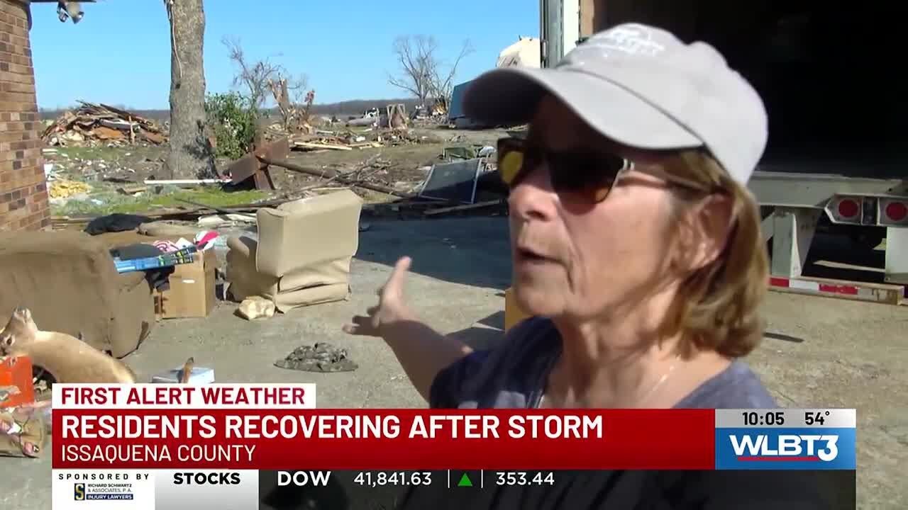 Issaquena County residents recovering after storm - YouTube